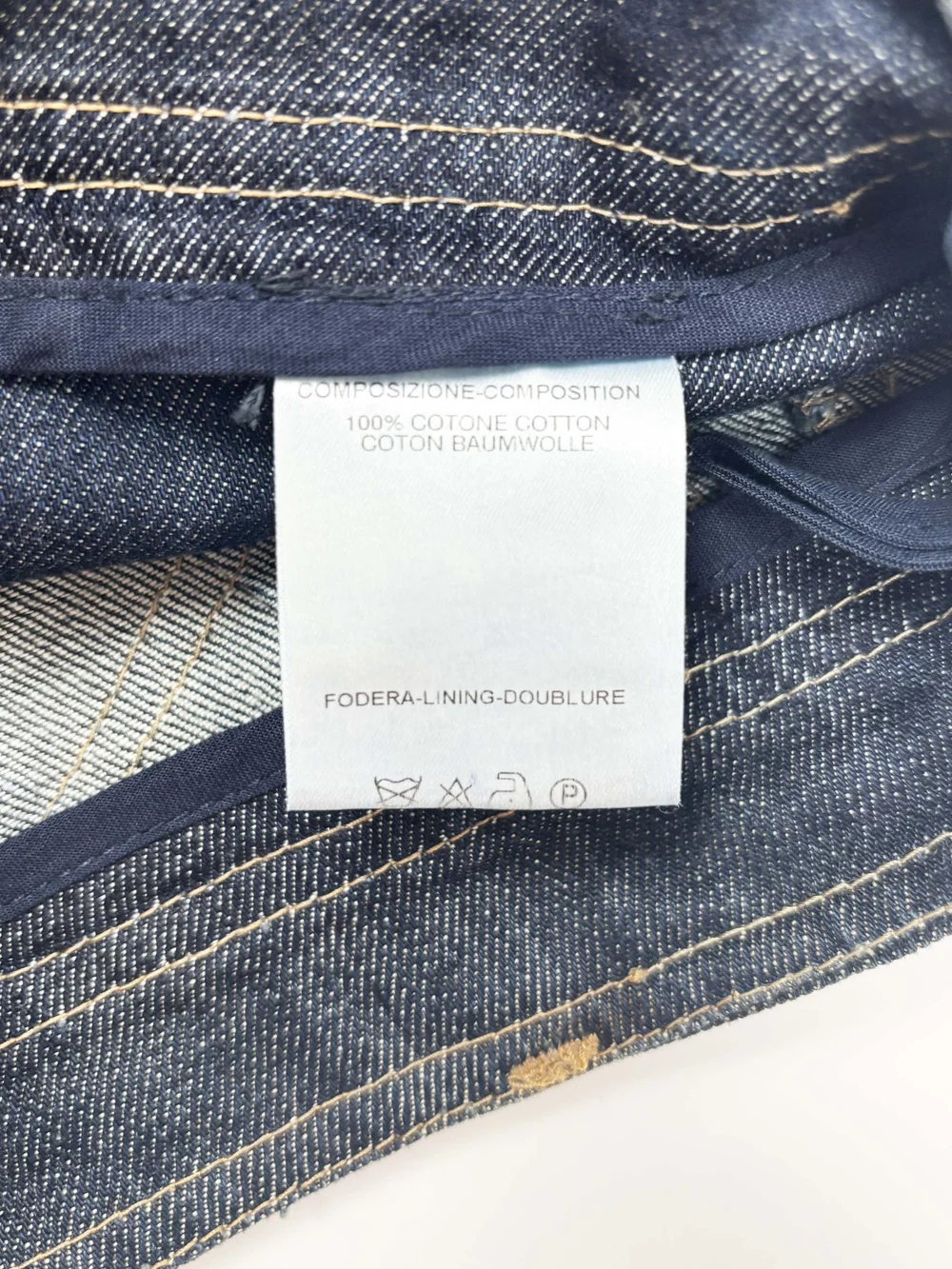 Gucci S/S 2004 pleated denim skirt — JAMES VELORIA